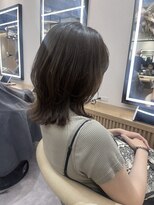 ロンドプロフィール 浦和(Lond profil)&nbsp;中川　前髪カット顔まわり似合わせ外ハネくびれレイヤーミディ