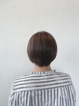 ハレウミヘアー 阿見(ハレウミhair) 阿見町/ショートカット/耳かけボブ/白髪染め/白髪/ヘッドスパ