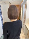 髪質改善で作るミディアムボブ