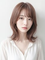 アーダーヘアーサロン 鯖江店(ADER HAIR SALON)&nbsp;くびれミディ　外ハネボブ　顔周りカット