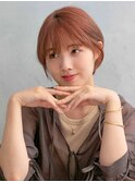 20代30代ダブルカラーブリーチ立体感グラデーション透明感