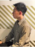落ち着きのあるビジネスマンのためのショートアップスタイル #2