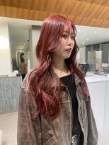 ローレンアオ(LOREN AO)&nbsp;暖色カラー/ダブルカラー/ブリーチ/ロング