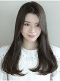 【高木美緒】ローレイヤー/大人可愛い/アッシュカラー