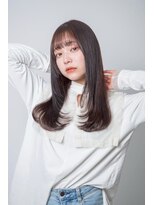 ルフュージュ バイ プロデュース 相模大野店(Refuge by Produce)&nbsp;レイヤーカット/ショコラブラウン/ストレートロング