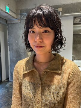 ハマモト ボブパーマ