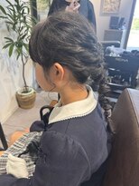 グッドライフヘアー(GOOD LIFE hair)&nbsp;『編みおろし×エルサ風ヘアアレンジ』