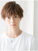 清潔感ハイトーンカラー爽やかメンズショートg戸田公園