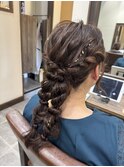 お呼ばれヘアセット