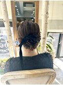 【ALMO】結婚式ヘアアレンジ シニヨン