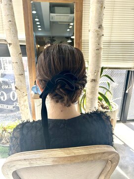 アルモヘアヴォーグ 静岡(ALMO hair VOGUE) 【ALMO】結婚式ヘアアレンジ シニヨン