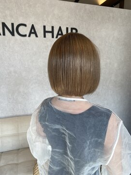 ブランカヘアー 西尾(BLANCA HAIR) ミニボブ