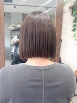 リアン(lien)&nbsp;ぱっつんボブ×艶ブラウン