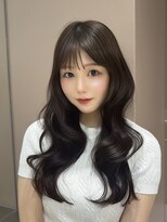 ロンドガーネット 池袋(Lond garnet)&nbsp;暗めカラー/韓国風巻き/レイヤーカット/髪質改善/縮毛矯正/池袋