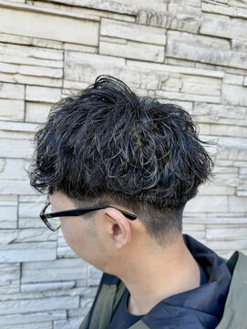 ニューヨークニューヨーク 桂店(NYNY) スパイラルパーマ×刈り上げマッシュ