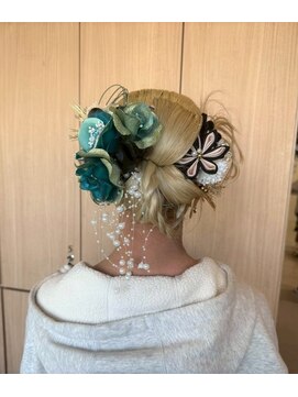 リエットヘアー 杢左店(Lie-et. hair) 【成人式】ヘアアレンジ｜西尾市美容室