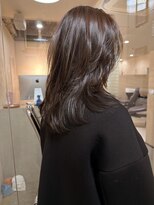 ヤント(yant) ミディアムレイヤー × 透明感ショコラブラウン