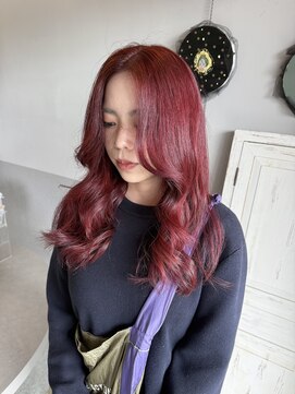 イェスオキナワ(yes okinawa) 【ダブルカラー】人気の赤髪