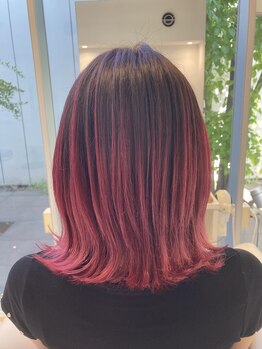 ホラサン(HORAsun)の写真/【ブリーチ/ダブルカラー/ハイライト】個性を解放！最旬デザインカラーで『なりたい自分』に