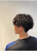 波巻パーマ