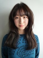 ナヌーク ダイカンヤマ(nanuk daikanyama) ミディアムレイヤーカットモカブラウン重めニュアンスパーマ