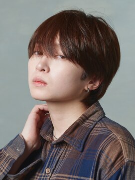 エルマーク 和歌山(L-MARK) マッシュ/ヘアカラー/ダブルカラー/ブリーチ/men's