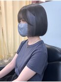 王道ボブ×インナーカラー 茶屋町