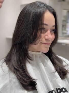 ピークアブー アヴェダ ギンザシックス(PEEK-A-BOO AVEDA GINZASIX) 顔まわりレイヤー
