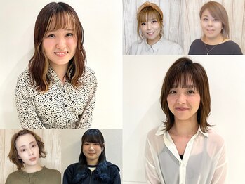 フレンズ 麻生店(friend's)の写真/年齢層豊富♪明るく話しやすい女性スタイリストが多数在籍しております♪