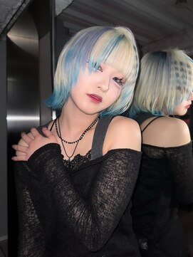 ロテ 名古屋 名駅店(Lote.) 着物ヘア/大人ガーリー/ダークアッシュ/似合わせカット/名古屋