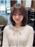 顔周りレイヤー/韓国スタイル/透明感カラー/髪質改善/美髪
