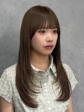 ヘアサロン コレハ(hair salon CoReha) 【ブリーチなしヘーゼルベージュ】高橋