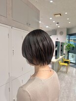 アンドカオマワリカットファム(Fann.)&nbsp;【大人ショート】丸みショートボブ×艶髪