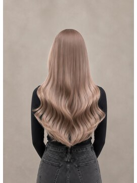 アース 大曽根店(HAIR&MAKE EARTH) ミルクティーベージュ×トレンドハッシュカット