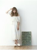 180°One Eighty Degrees.  小顔ヘアとアッシュウェーブ