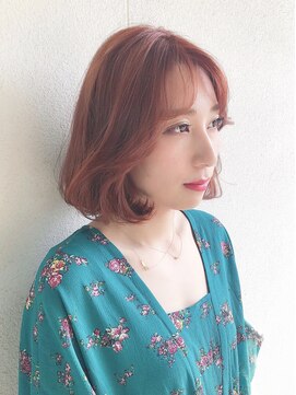 エイトヘアー(8 HAIR) タンバルモリ×オレンジ