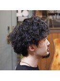 men's cut perm