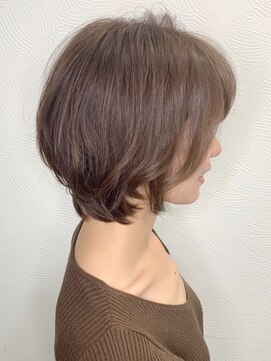 クオート(quoit) 【GUEST SNAP】シアーベージュショート 【クオート 高原】