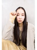 大人なカーテンロングヘア