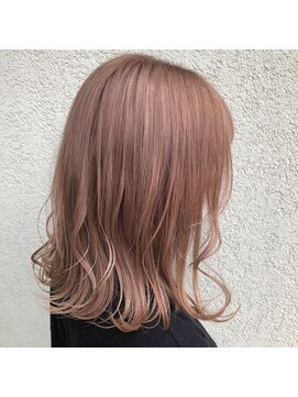 エイム ディクト ヘアー プロデュース(ame D.C.T HAIR PRODUCE) ピンクベージュ