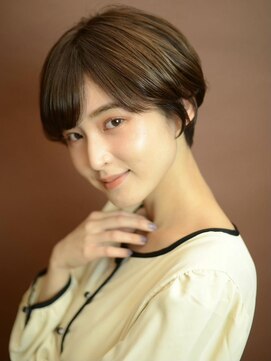 ベック ヘアサロン(BEKKU hair salon) 大人可愛いひし形ショートボブ☆アッシュベージュ