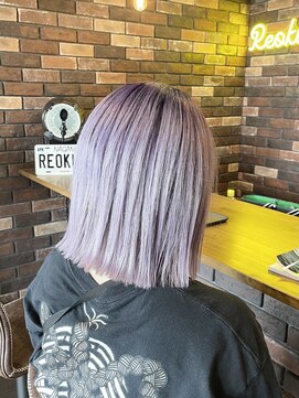 レオクマ(REOKUMA) ホワイトラベンダー