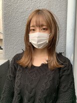 ローレンジウ(LOREN JU)&nbsp;名駅/名古屋駅/学割U24/レイヤーカット/オージュア/ダブルカラー