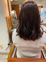 テトラ バイ ネオリーブ 横浜西口店(tetra by neolive)&nbsp;ピンクブラウンで艶やかカラー♪