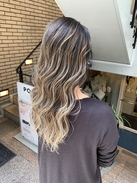 ラフ 難波店(LAFF) #黒髪#ボブルフ#ネビージュ#小顔#ワンレン