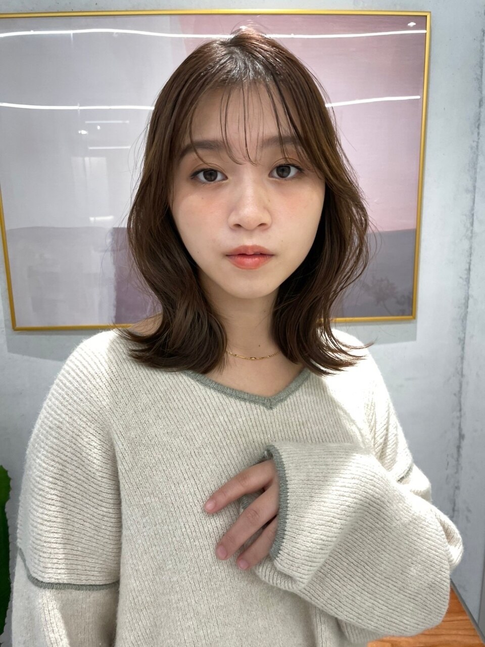 ●人気NO2★平日限定●カット＋Veganカラー＋Veganトリートメント　￥9500