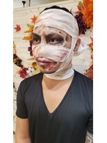 ヘアメイク エンカレッジ(HAIR MAKE encourage)&nbsp;ハロウィン特殊メイク　ミイラ風