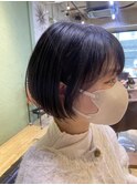丸みショートボブ