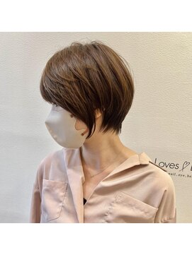 ザ ラブズ ラフズ ヘアー 本店(the loves laughs hair) ショートヘア