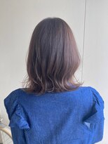 カシェ リタ ヘアー(CACHE'&RITA HAIR)&nbsp;切りっぱなし◯外ハネ◯ベージュブラウン◯ブラウンベージュ